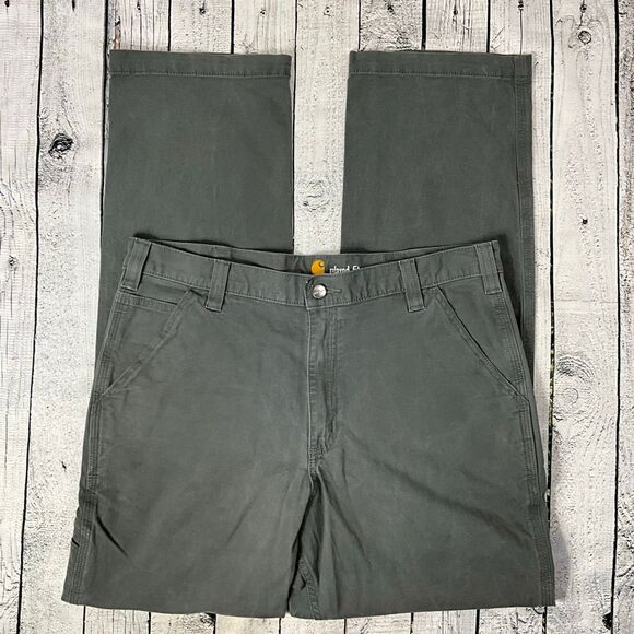 CARHARTT Relaxed Fit Straight Rigby Pants - Picture 1 of 4